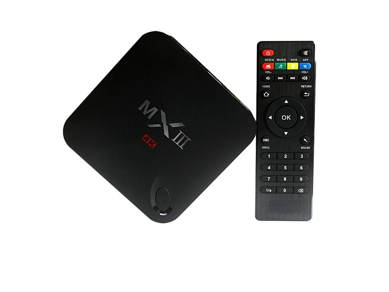 MX3 Quad Core KitKat Android TV Box