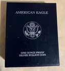 1998-P Proof American Silver Eagle Dollar $1 Box & COA US Mint Bullion OGP