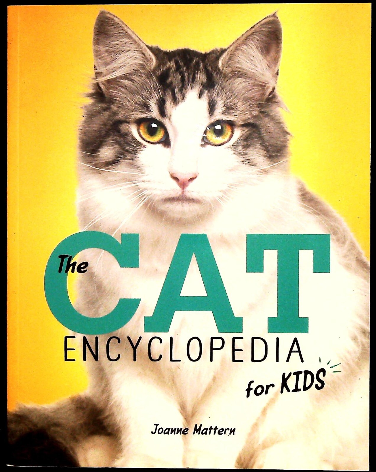Cat Encyclopedia Children's Book Learning Facts Education