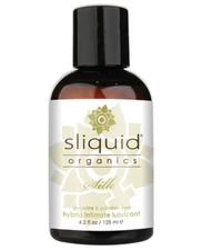 Sliquid Water And Silicone-Based Hybrid Organics Silk Lubricant 4.2 Oz