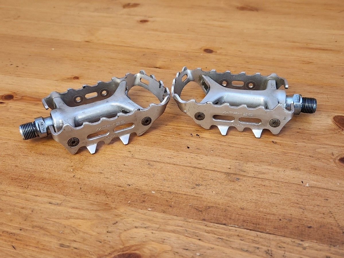 Sakae Low Fat MTP-129 Platform Pedals MTB Alloy w/Chrome Spindles