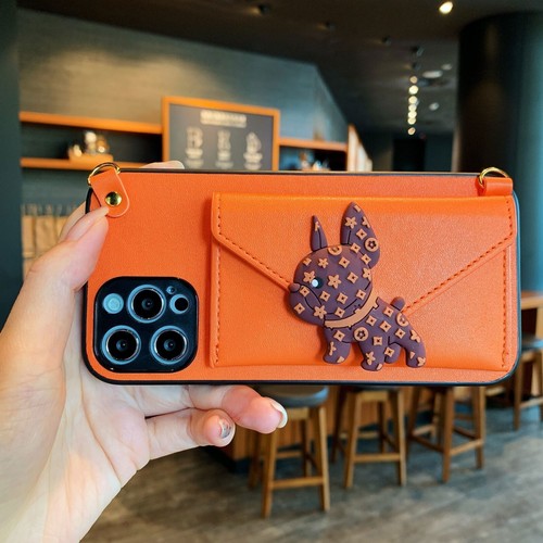 Luxury Leather Crossbody Strap Wallet Case Cover for iPhone 13 Pro Max 12 11 XS - Picture 4 of 29