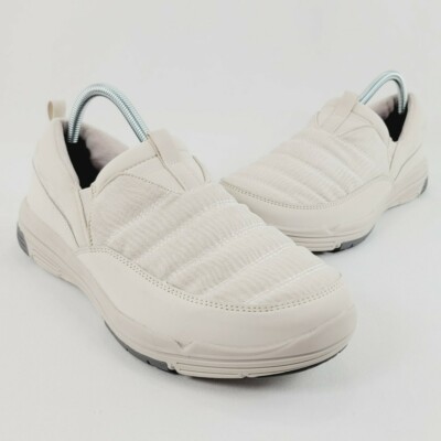 Ryka Adel Snowline Ecru Slip-On Comfort Sneaker Loafer Womens Sz New NO  Box - Main Image