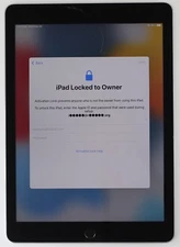 Apple iPad Air 2 64GB Wi-Fi 9.7in Space Gray Cracked Glass Untested