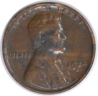 1924-D Lincoln Cent EF Uncertified #234