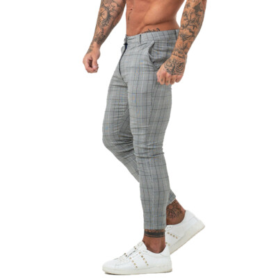 tartan chinos mens