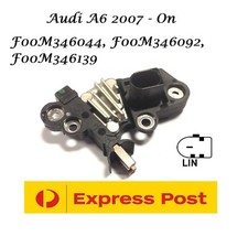 Audi A6 Alternator Voltage Regulator Quattro FSi  F00M346044 Bosch 0121715030 