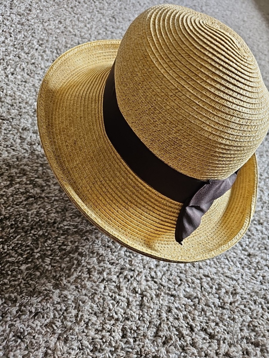 Kallina Straw Sun Hat with attached Scarf NWT Kallina Hats for Women on Sale up to 90% Off: Poshmark main image 3