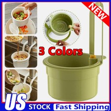 2025 Upgrade Sink Strainer Basket Hanging Kitchen Sink Faucet Draining Basket GN