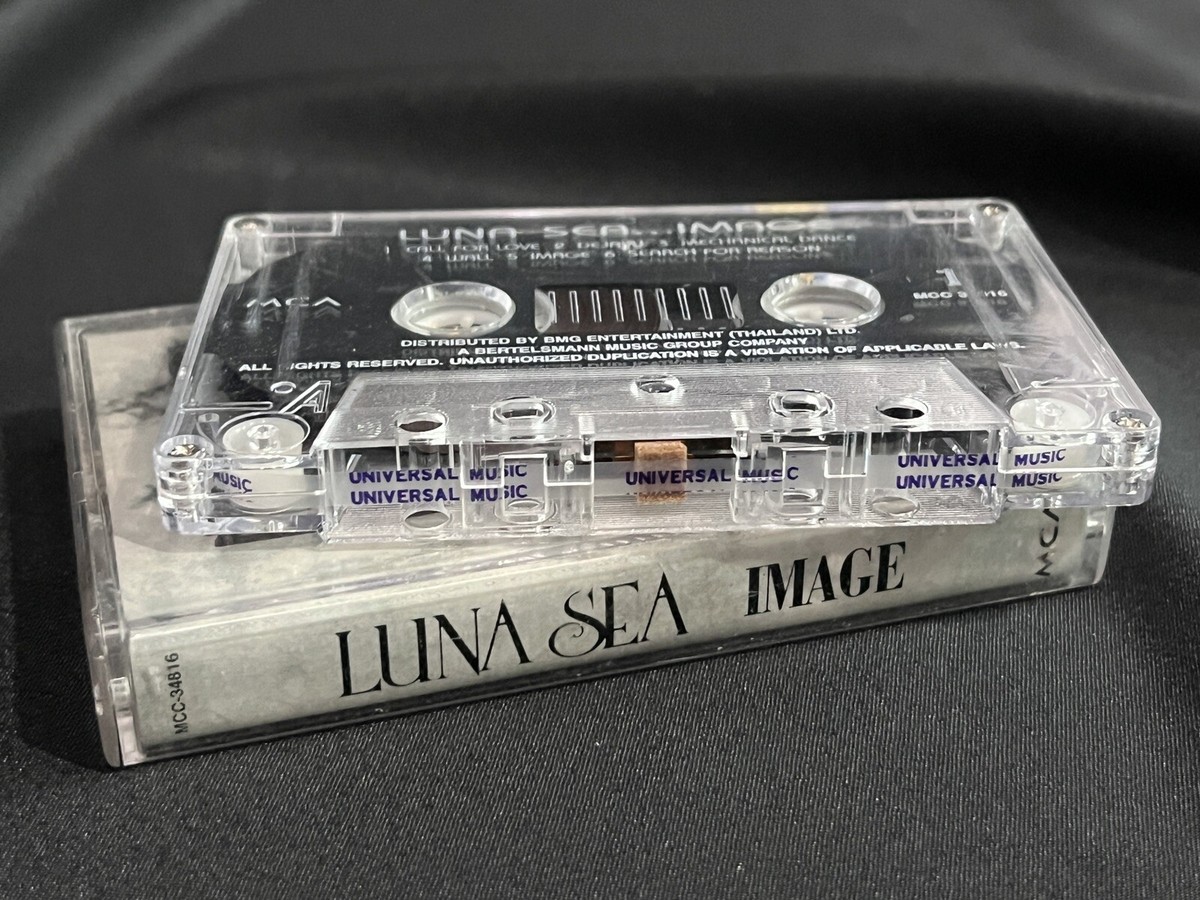 LUNA SEAカセットテープ J-Rock 90s カセットテープ Luna Sea Image Cassette Tape