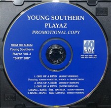  CD Young Southern Playaz   One Of A Kind / Bang, Bang, Promo, Ex, Single, Rare