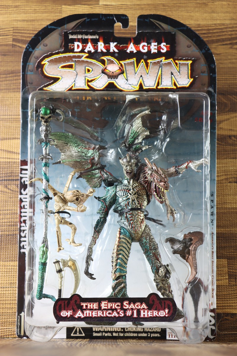 1998 Todd Mcfarlane The Spellcaster Dark Ages Spawn Ultra