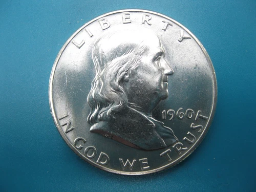 1960 D Franklin Half Dollar Ch/Gem BU! FBL!!