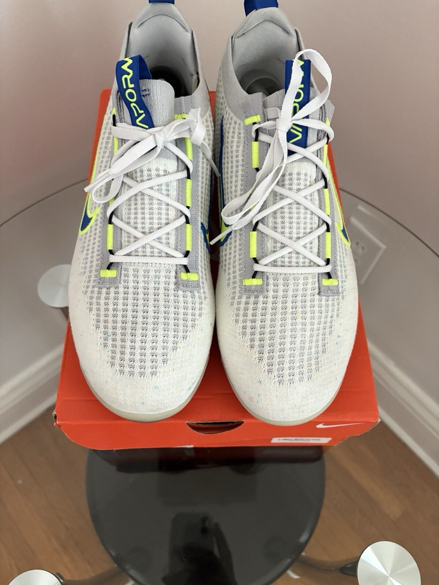 Nike Air Vapormax 2021 FK White / Volt / Hyper Royal DC9394  display picture 1