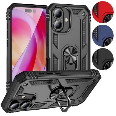 Hybrid Case für Apple iPhone 16 Hülle Armor Shield Outdoor Handy Schutzhülle