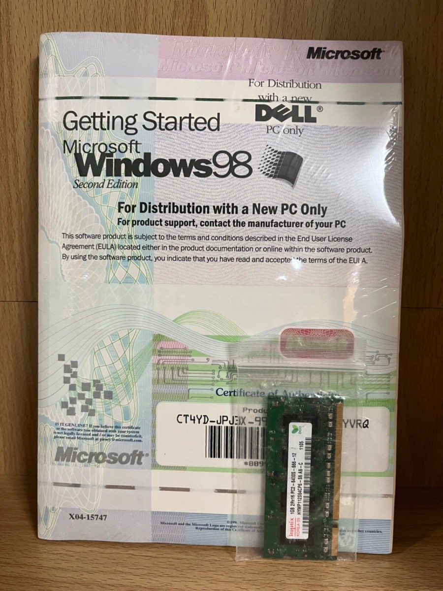 Microsoft Windows 98 Second Edition_Full Version | eBay