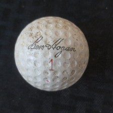 Ben Hogan Vintage Golf Ball Hogan Construction