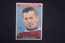 Georges Vezina 2008 Sportkings Series B #87 Standard Size Premium Base Card