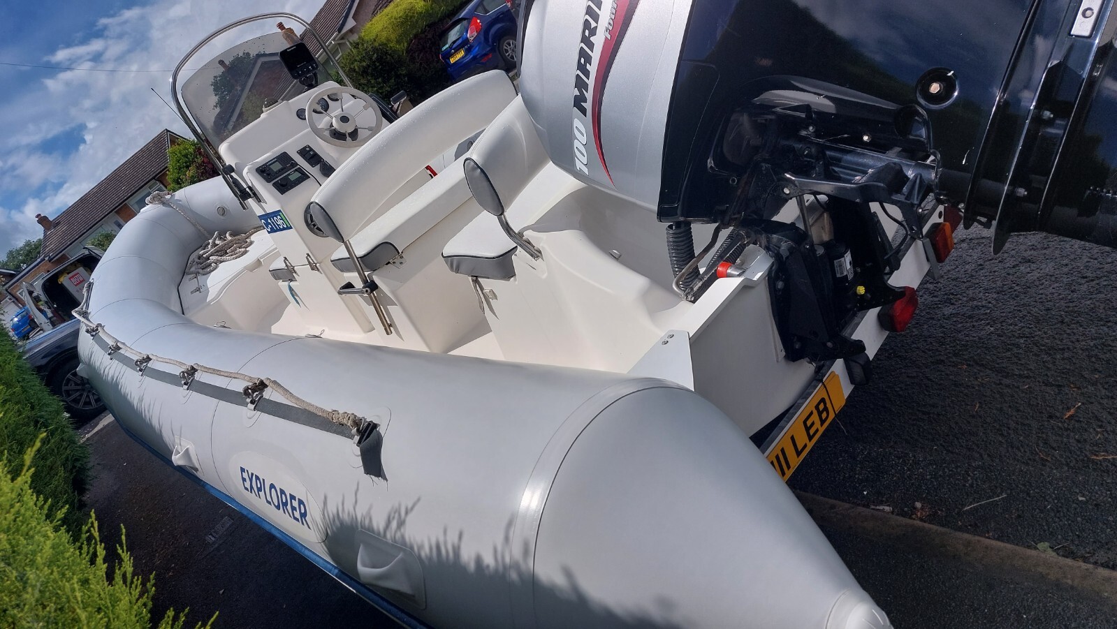 Bombard Explorer 620 Rib Boat mariner 100 fourtstroke eBay