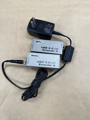 Gefen EXT-USB2.0-LR Cat5 USB 2.0 Extender S & R With 1 Power Supply