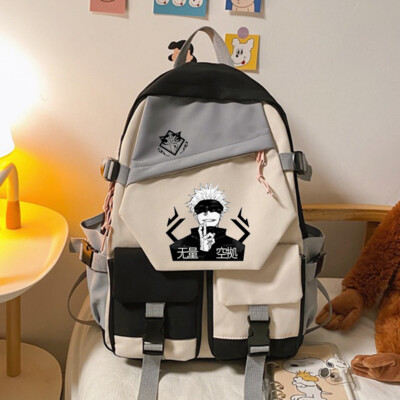 Anime Jujutsu Kaisen Student Shoulders Bag Otaku Harajuku