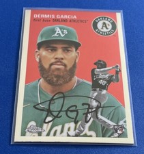 2023 Topps Chrome Platinum Anniversary #42 Dermis Garcia RC Oakland Athletics