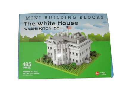 mini building blocks white house