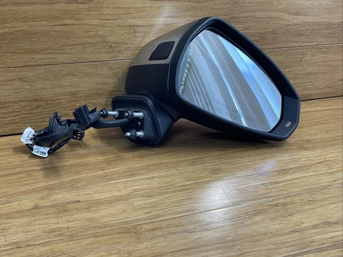 OEM 2015-2018 Audi S3 Right Memory Blind SPot Door Mirror Aluminium *NOTE