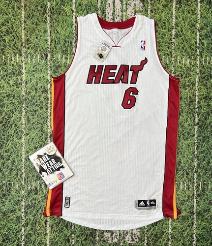 Maillot NBA LeBron James - Miami Heat Away - Adidas Rev30 Authentic - Taille 2XL+2