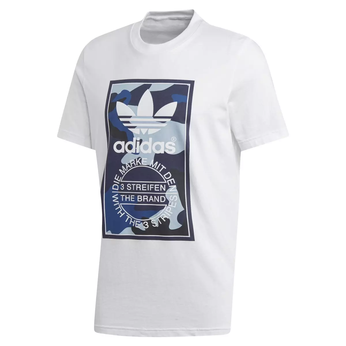 CAMOUFLAGE OG LABEL TEE WHITE