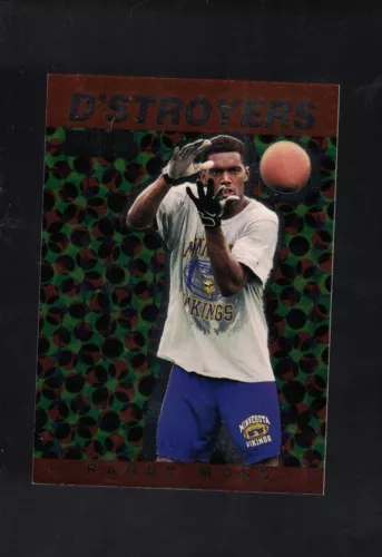 1998 Skybox Premium Randy Moss Destroyers Insert #4/15 *VIKINGS