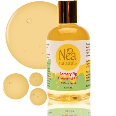 Barbary Fig Cleansing Oil - Facial Cleanser - Makeup Remover - Cleanser  4 fl Oz