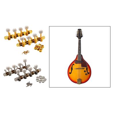 2x Mandoline Stimmwirbel Metall Stimmschlüssel für Instrumente Konzertgitarre