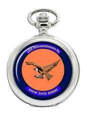 12th Reconnaissance Squadron USAF Pocket Watch