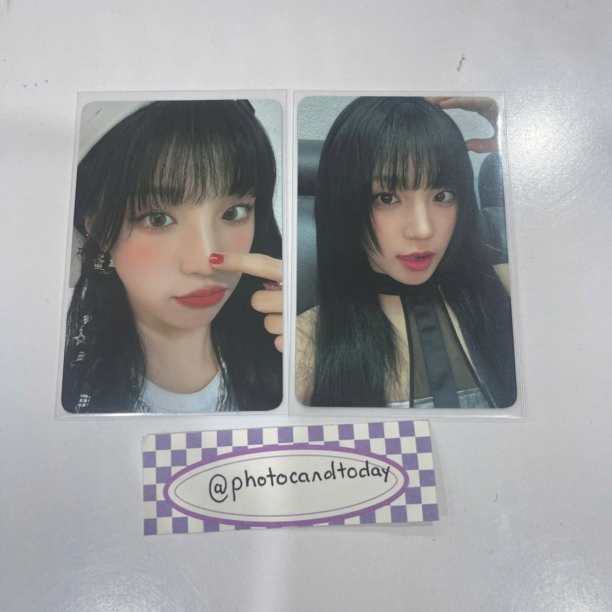 G)I-DLE WORLD TOUR I-DOL PHOTOCARD TRADING SET POLA OFFICIAL G)I-DLE WORLD TOUR I-DOL PHOTOCARD TRADING SET POLA OFFICIAL
