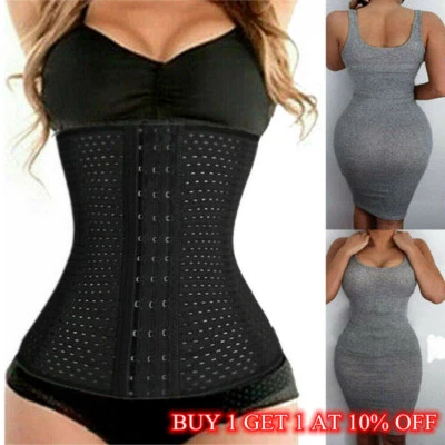 Body Shaper Waist Training Trainer Cincher Underbust Boned Slim Corset Shapewear