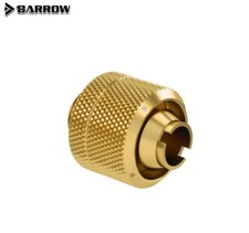 Barrow G1/4" to 3/8" ID 1/2" OD Compression Fitting 10/13mm Soft Tubing Gold
