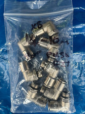 FESTO: NPQH-L-G12-Q10-P10 (558718):  1/4" 90* AIR PUSH FITTING 10mm (bagX8)
