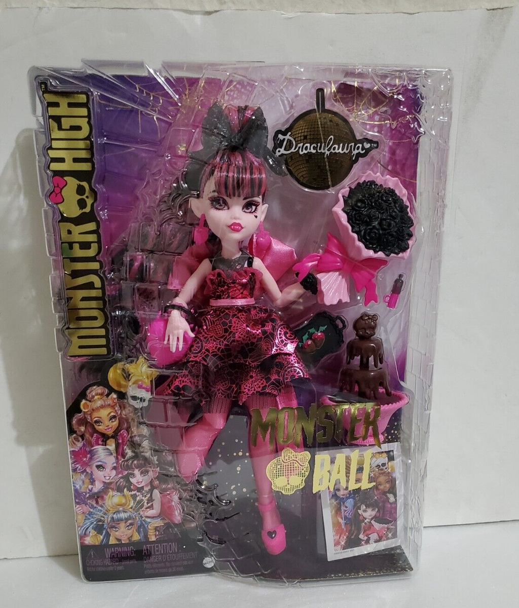 monster high draculaura doll in monster ball party dress Monster High Draculaura G3 Doll In Monster Ball Party Dress Unboxing With Accessories & Original G1