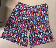 C.M. Shapes Multi Color Pants Women  sLarge Plus Size Read For Measures Vintage