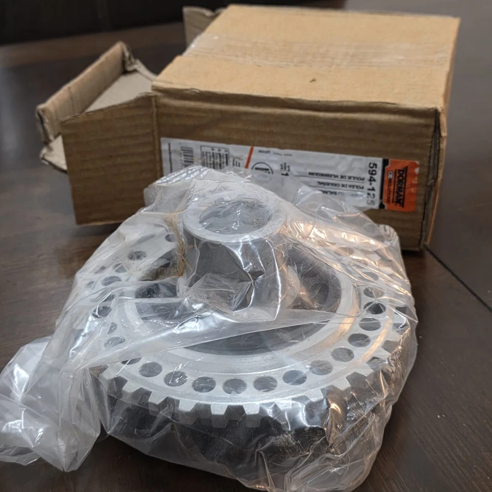 Polea manivela equilibradora armónica Dorman 594-125 con llave para 94-08 Ranger Taurus Foto 2 de 3