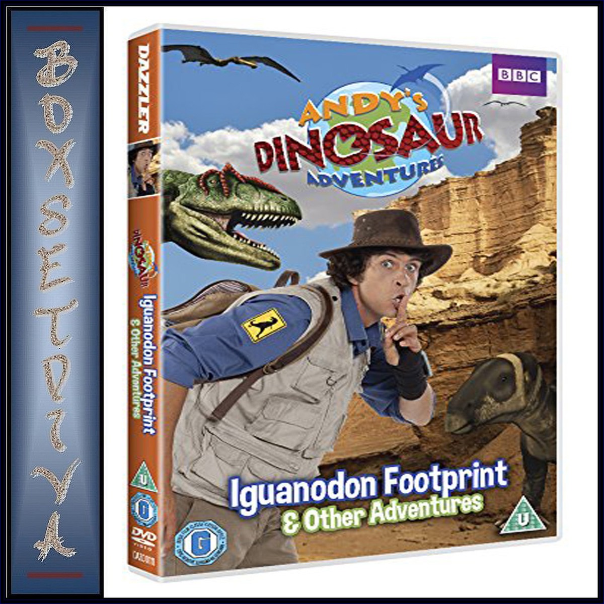 ANDYS DINOSAUR ADVENTURES - IGUANADON FOOTPRINT **BRAND NEW DVD