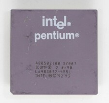 Socket 5 Processor CPU - Intel Pentium 100 100MHz - SY007 - TESTED - NO TARIFF