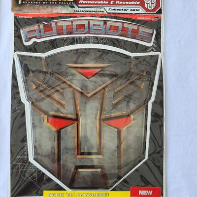 Transformers Decepticons Autobots collector skin by graffix Sealed lot 20