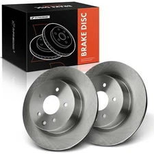 A-Premium Disc Brake Rotors Rear for INFINITI EX35 EX37 G25 G35 M35 M45 Nissan