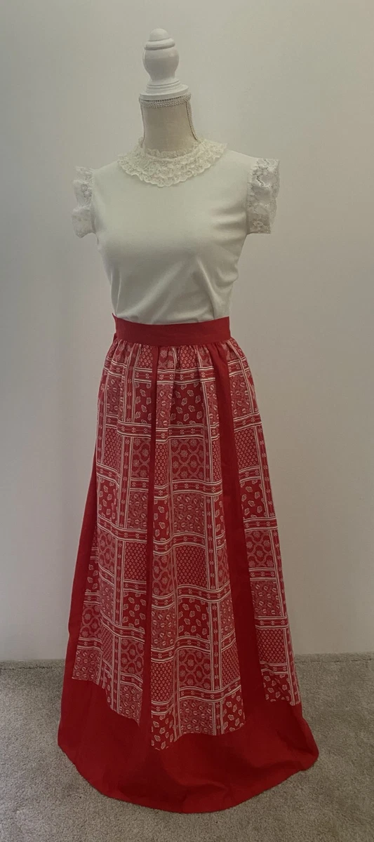 Women's maxi skirts clearance 70s