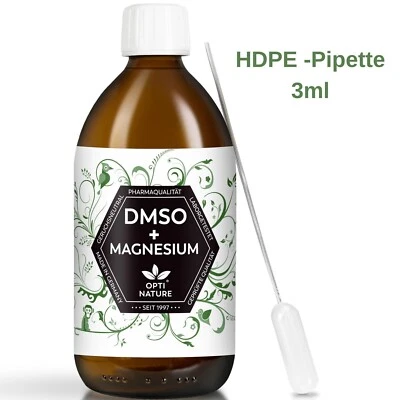 OPTI NATURE DMSO Dimethylsulfoxid + Magnesiumöl Ph.Eur. pharmazeutische PREMIUMQUALITÄT