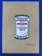 Bansky Drawing on paper (Handmade) signed and stamped