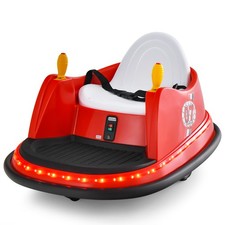 12V Vehicle 360  Spin Race Toy Kids Ride On Bumper Car w/ Remote Control Red