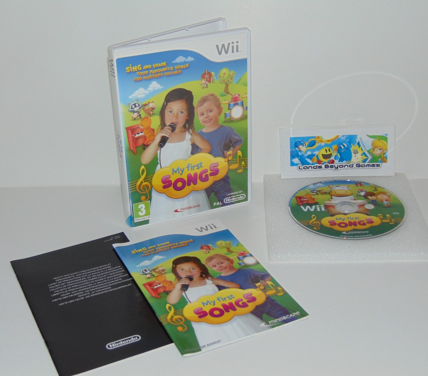 My First Song Nintendo Wii Complete Nursery Rhymes (UK PAL)